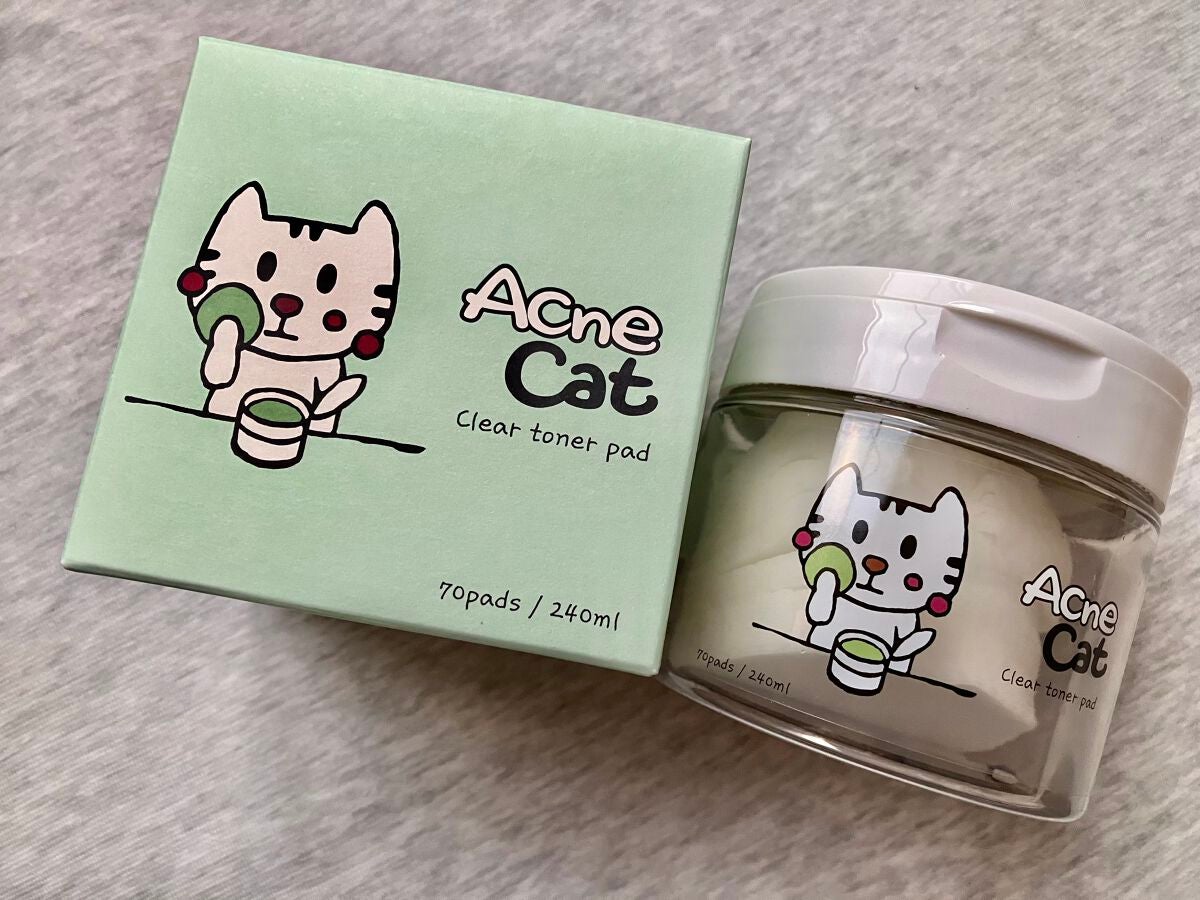 CLEAR TONER PAD/Acne Cat/化粧水を使ったクチコミ(2枚目)