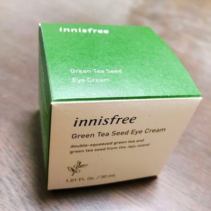 グリーンティー シード アイクリーム/innisfree/アイケア・アイクリームを使ったクチコミ(1枚目)