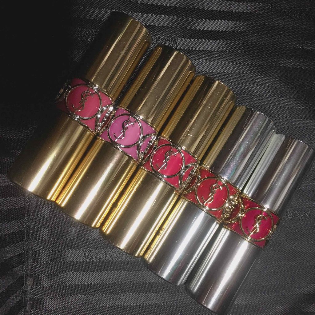 ルージュ ヴォリュプテ シャイン/YVES SAINT LAURENT BEAUTE/口紅を使ったクチコミ(1枚目)