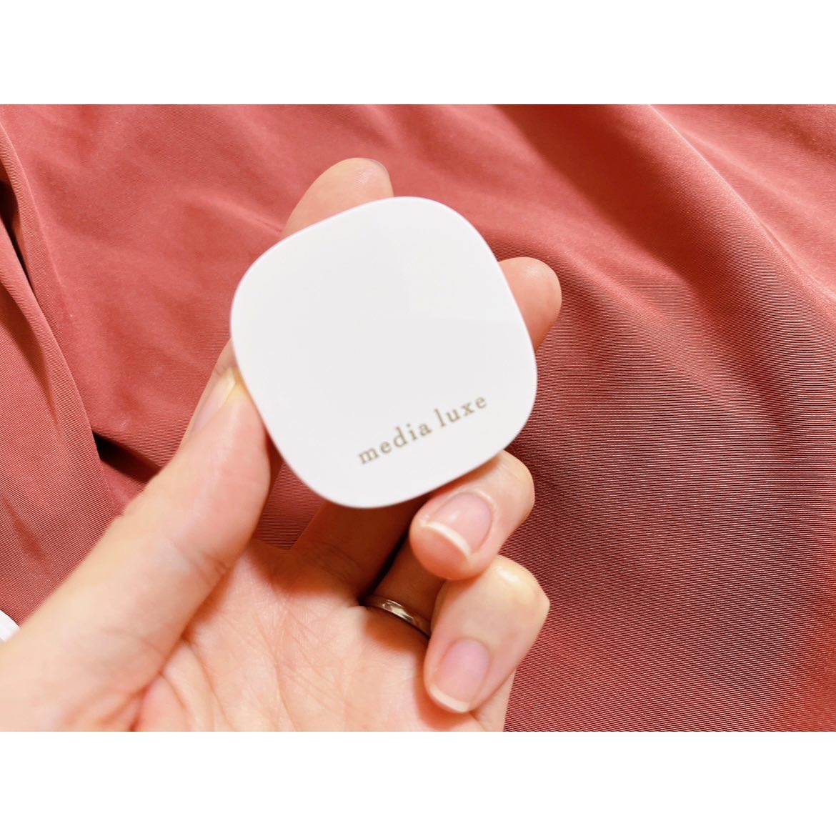 アイカラー/media luxe/アイシャドウパレットを使ったクチコミ（2枚目）