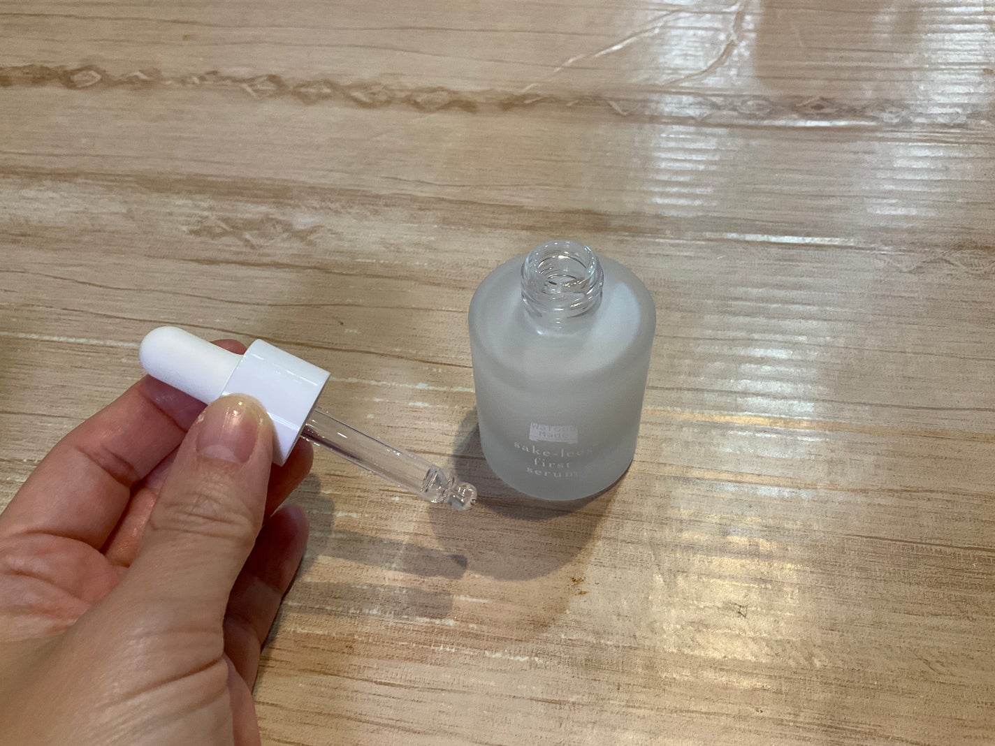 ワフードメイド 酒粕先行美容液 グロー/pdc/ブースター・導入液を使ったクチコミ(2枚目)