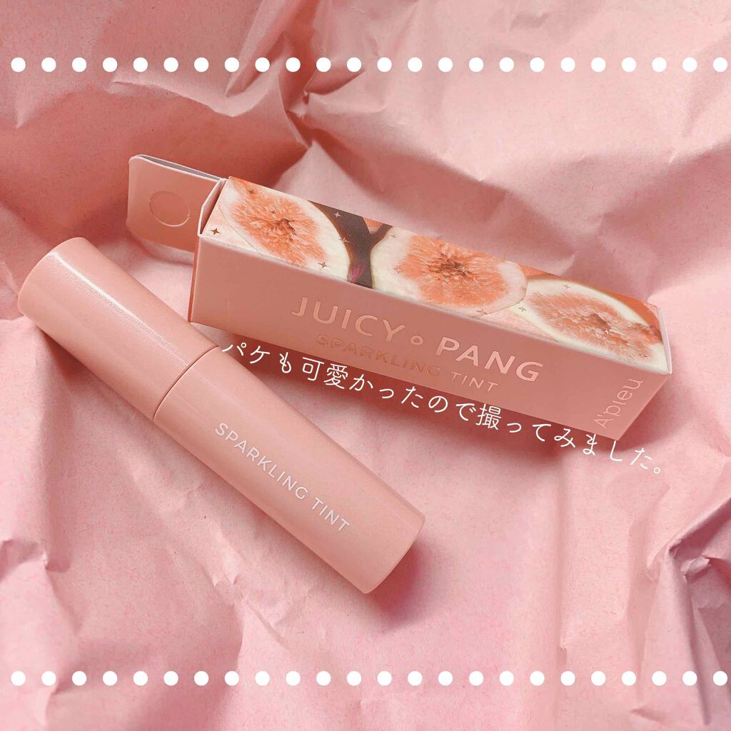 アピュー ジューシーパン スパークリングティント/A’pieu/口紅を使ったクチコミ(4枚目)