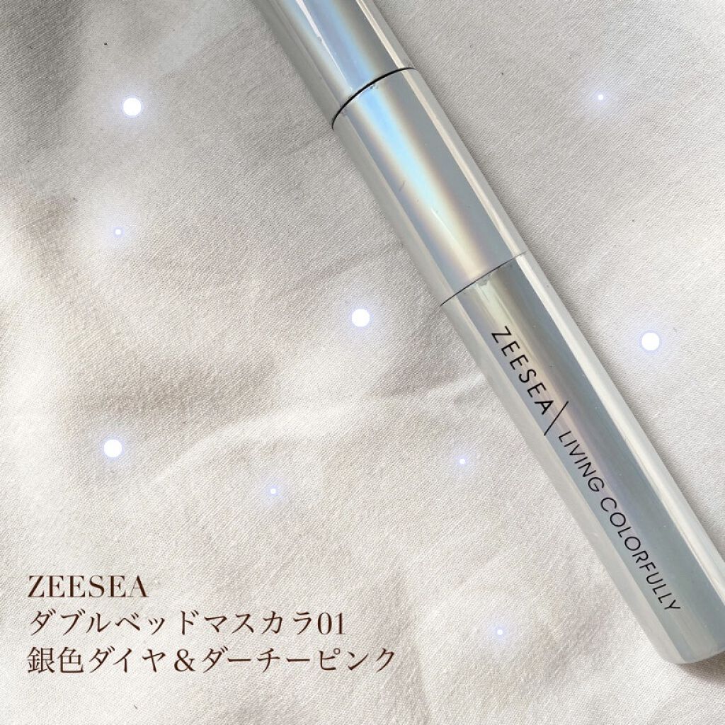 ダイヤモンドシリーズ カラーマスカラ/ZEESEA/マスカラを使ったクチコミ（1枚目）
