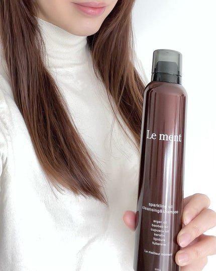 ルメント スパークリングオイル クレンジング&シャンプー/Le ment/市販シャンプーを使ったクチコミ(3枚目)