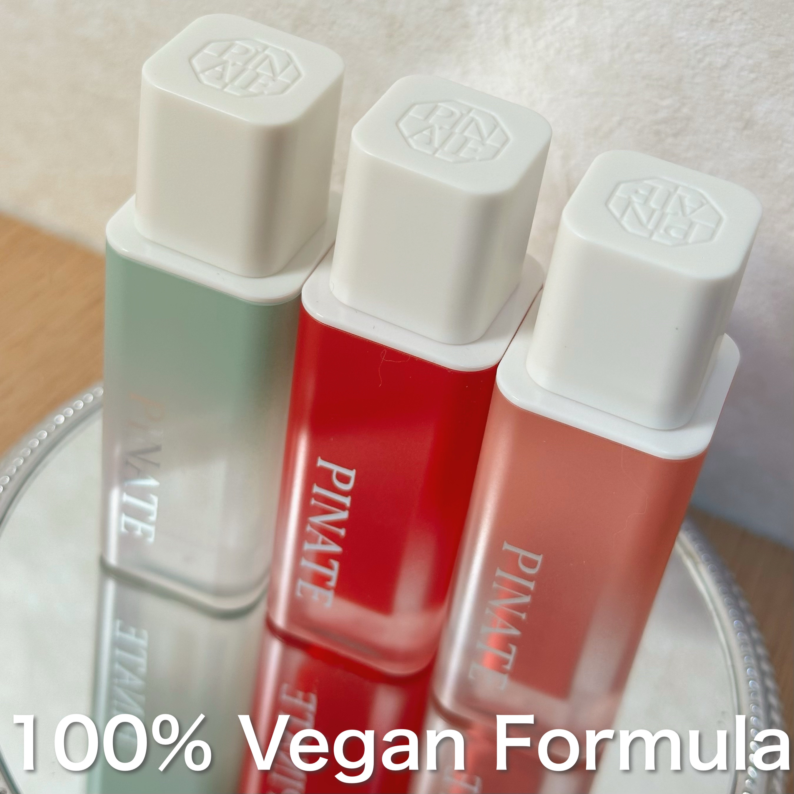 ナチュラルブルームリップオイルセラム 3色セット/PINATE/リップグロスを使ったクチコミ（1枚目）