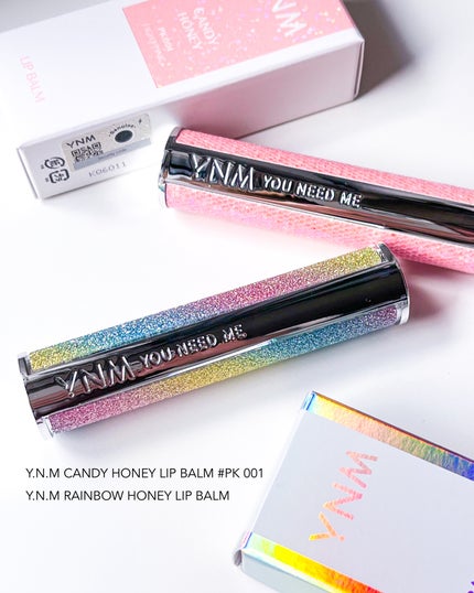 YNM レインボーハニーリップバーム/YNM/リップバームを使ったクチコミ(6枚目)