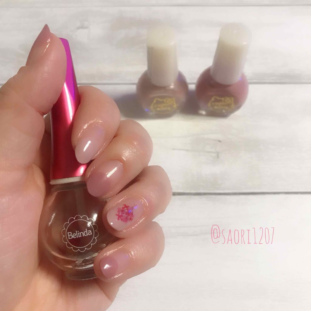 しずくネイルシール/キャンドゥ/ネイルシールを使ったクチコミ(1枚目)