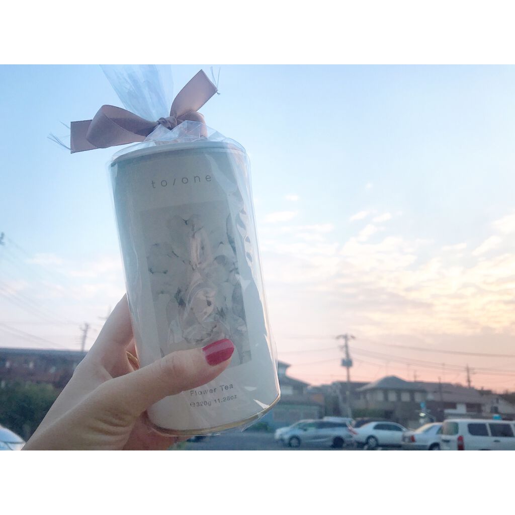 トーン フラワーティー/to/one/ドリンクを使ったクチコミ（1枚目）