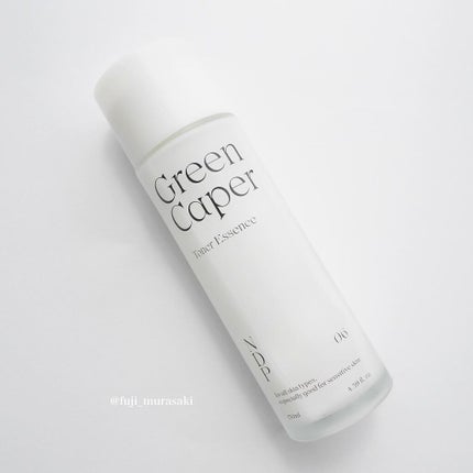 Green Caper Toner Essence/NATURAL DERMA PROJECT/化粧水を使ったクチコミ(1枚目)