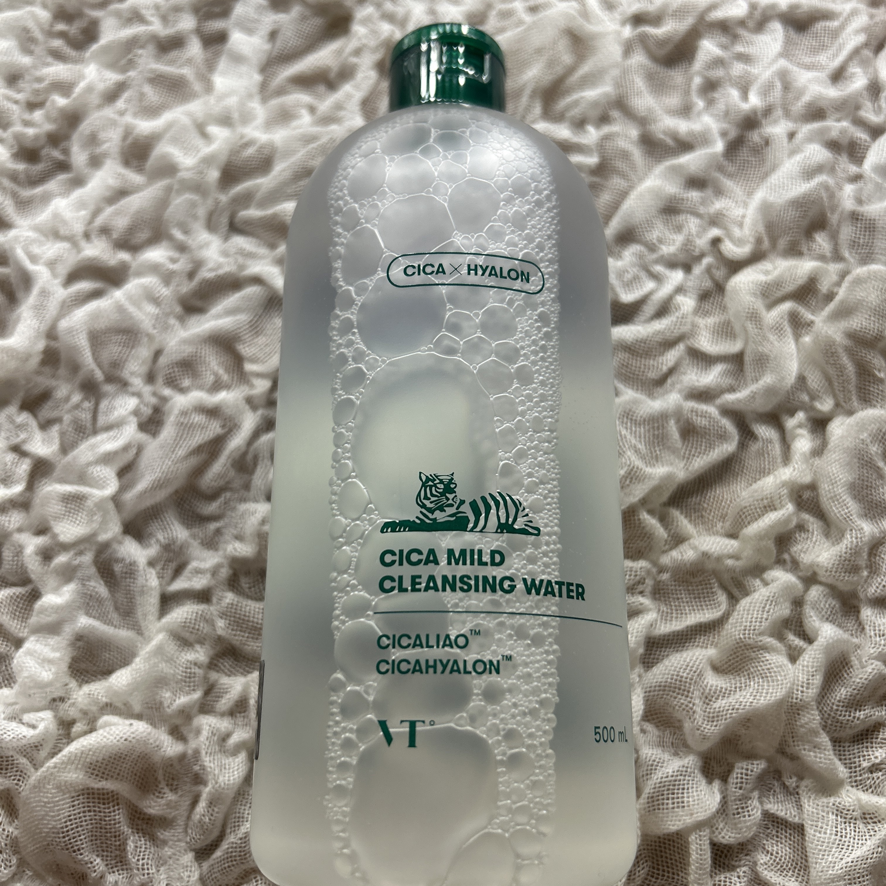 CICA マイルドクレンジングウォーター/VT/クレンジングウォーターを使ったクチコミ（1枚目）