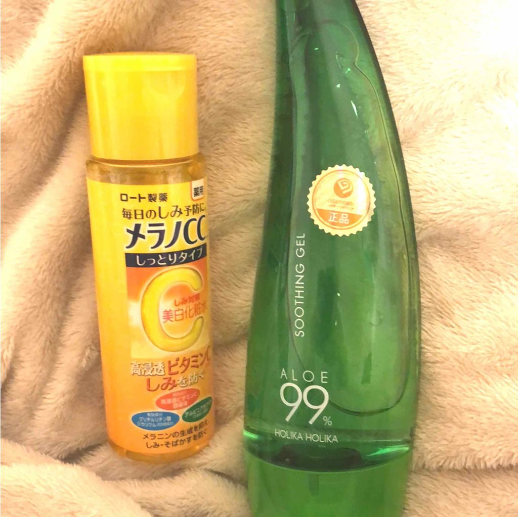 アロエ99％ スージングジェル/HOLIKA HOLIKA/ボディローションを使ったクチコミ（1枚目）