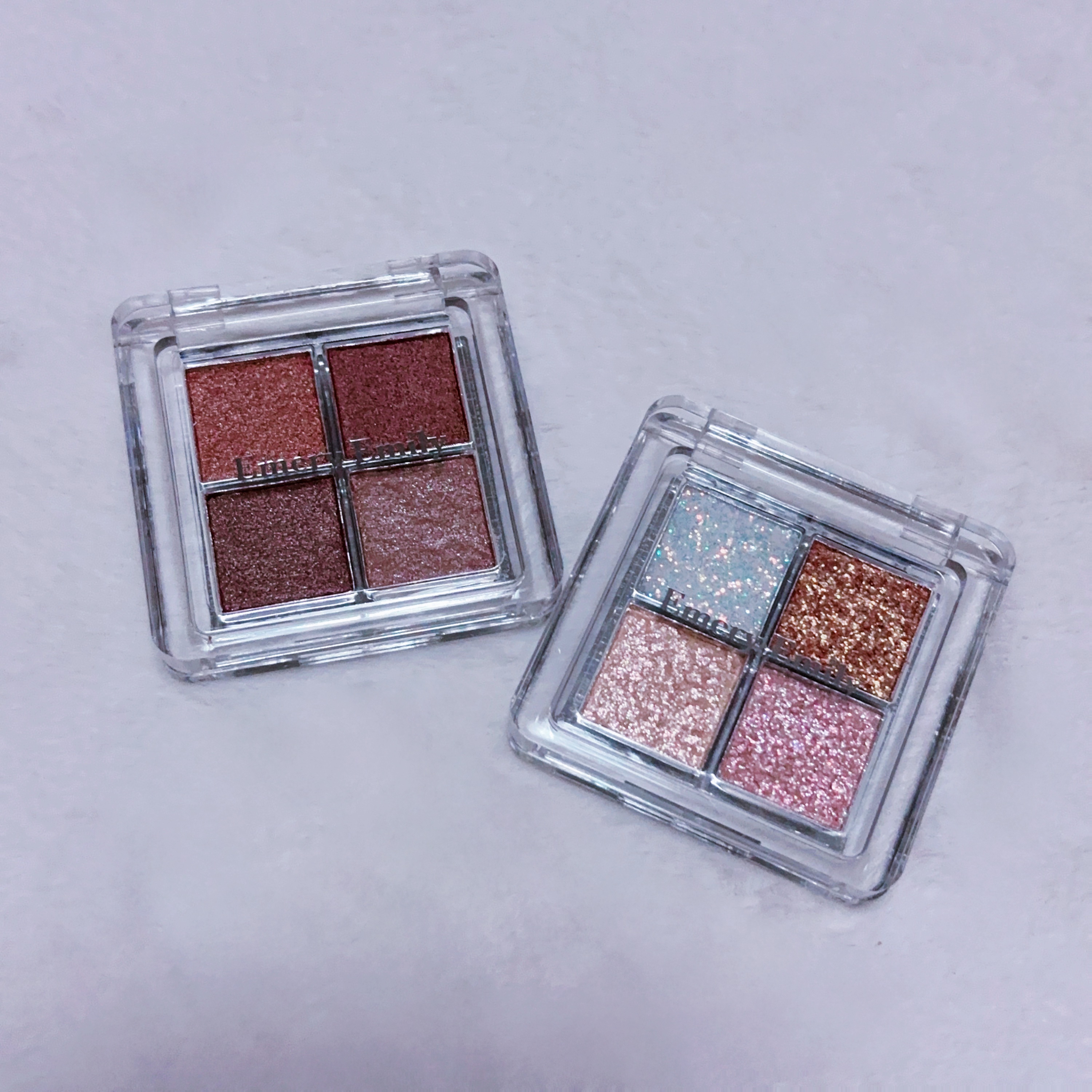 4カラー ミニアイパレット 202 愛されブラウン/Emery Emily/アイシャドウパレットを使ったクチコミ（1枚目）