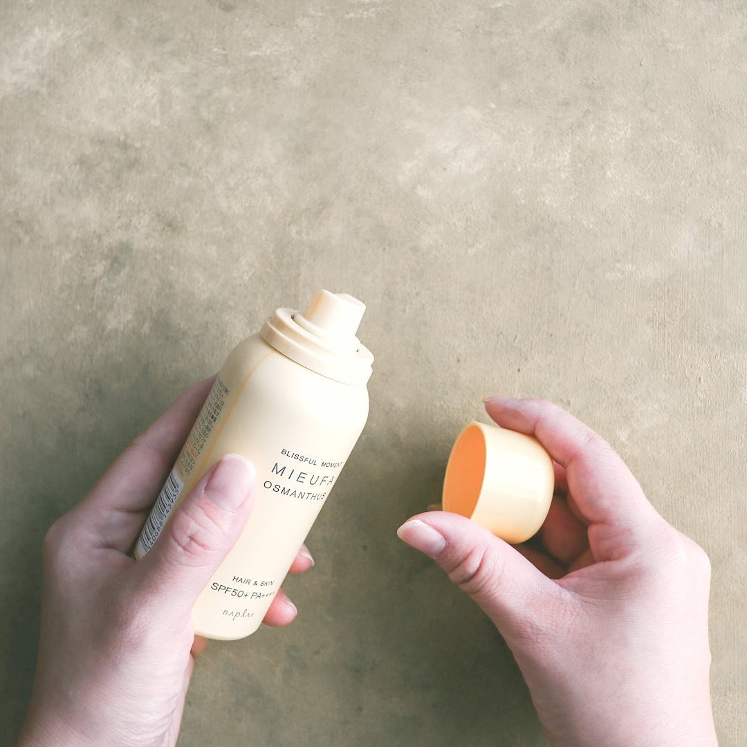 フレグランスUVスプレー オスマンサス/MIEUFA/日焼け止めミスト・スプレーを使ったクチコミ（3枚目）