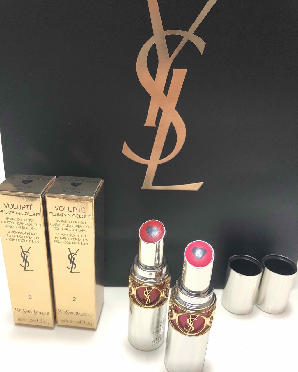 ヴォリュプテ プランプインカラー/YVES SAINT LAURENT BEAUTE/口紅を使ったクチコミ(1枚目)