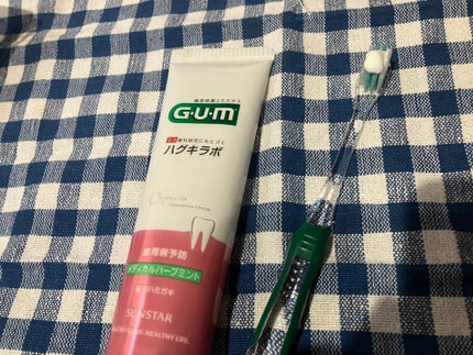 ガム・ハグキラボ デンタルペースト/GUM/歯磨き粉を使ったクチコミ(5枚目)