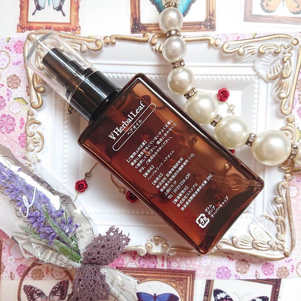 オーガニックヘアオイル フレッシュティーの香り/ハーバルリーフ/ヘアオイルを使ったクチコミ(2枚目)