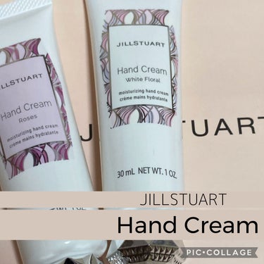 ジルスチュアート ハンドクリーム ホワイトフローラル/JILL STUART/ハンドクリームを使ったクチコミ（1枚目）