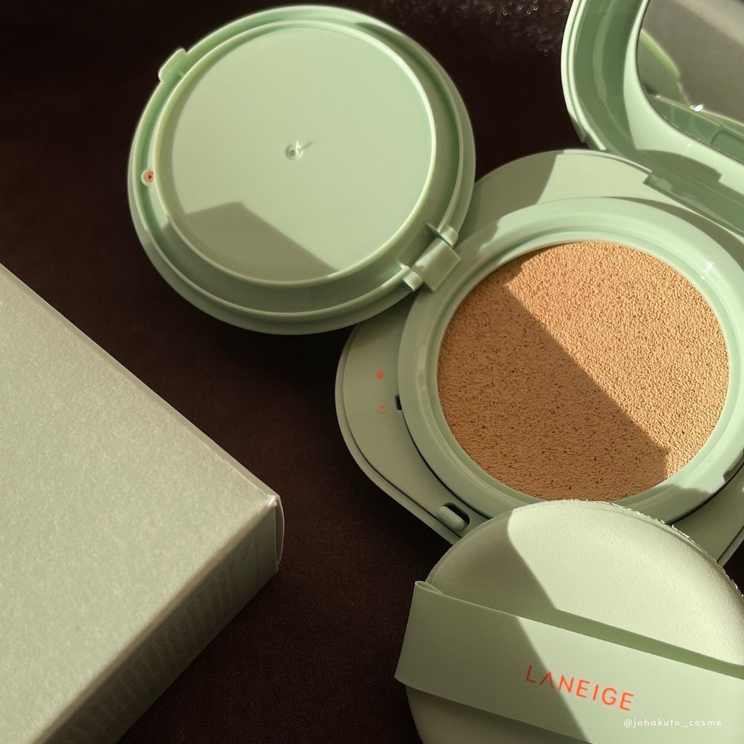 ネオクッション マット N/LANEIGE/クッションファンデーションを使ったクチコミ（3枚目）