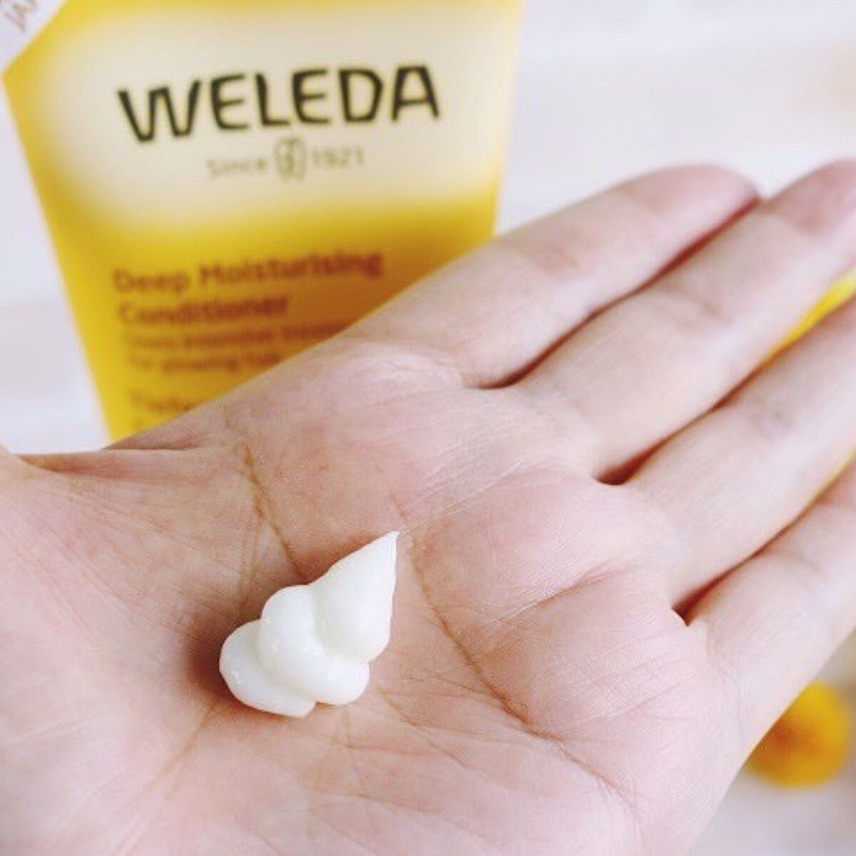 アルガン ヘアシャンプー／ヘアコンディショナー シャンプー/WELEDA/市販シャンプーを使ったクチコミ（3枚目）
