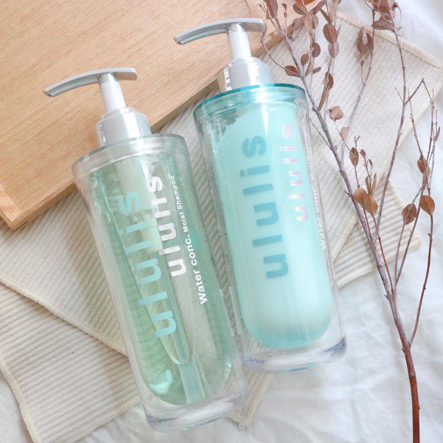 ウォーターコンク モイストシャンプー/ヘアトリートメント/ululis/市販シャンプーを使ったクチコミ（1枚目）