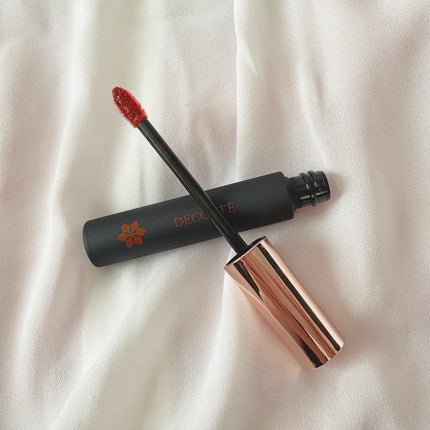 DECORTÉ ティント リップグロスのクチコミ「COSME DECORTE
ティントリップグロス 06terracotta sand
コスデ.....」(2枚目)