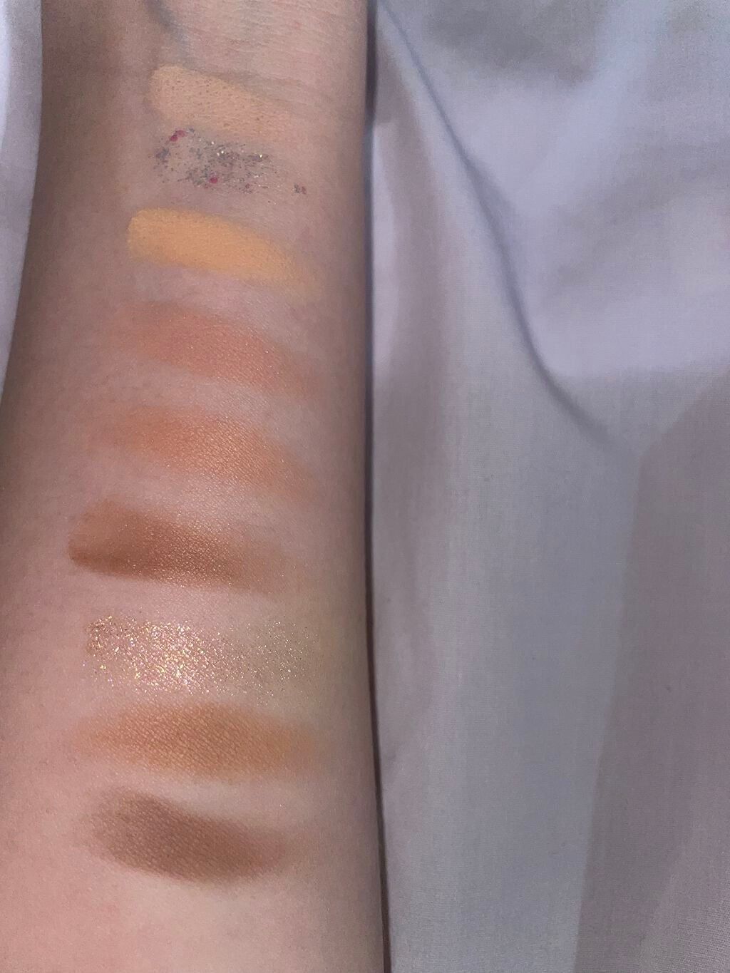 クォーツ 9色アイシャドウパレット(ドリームランドアイシャドウ)/ZEESEA/アイシャドウパレットを使ったクチコミ(4枚目)