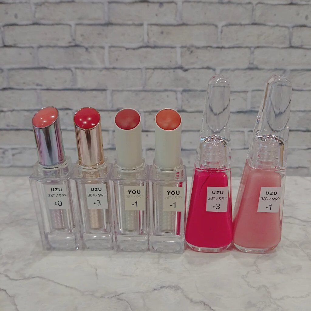 38°C / 99°F リップトリートメント (リップ美容液)/UZU BY FLOWFUSHI/リップケアを使ったクチコミ（2枚目）