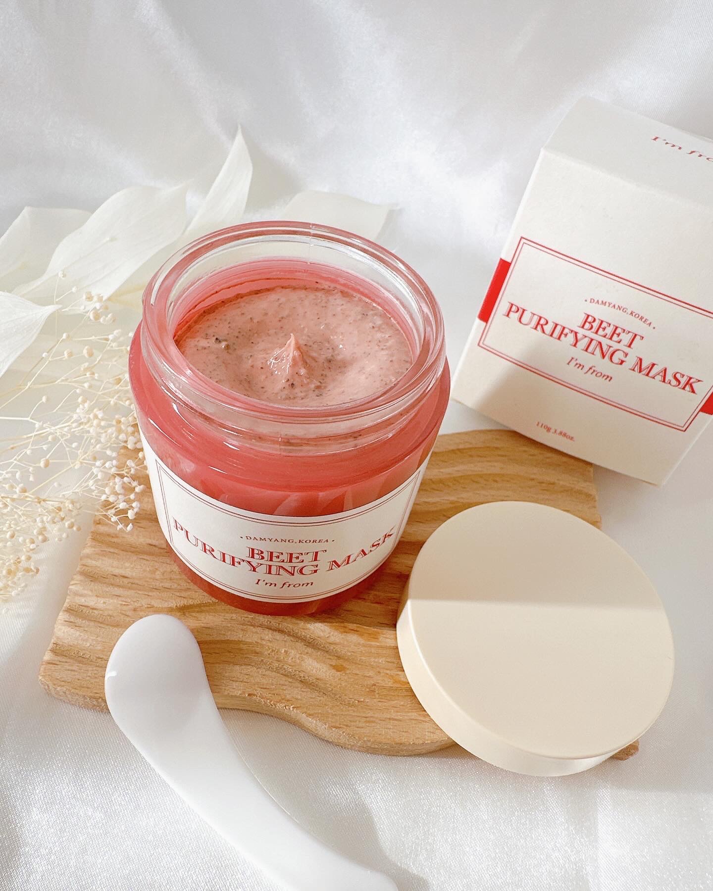 ビーツピュリファイングフェイスマスク/I'm from/洗い流すパック・マスクを使ったクチコミ（3枚目）