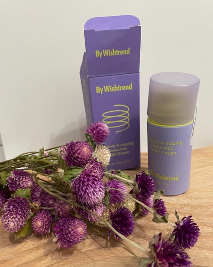 ビタミンA-mazingバクチオールナイトクリーム/By Wishtrend/フェイスクリームを使ったクチコミ(3枚目)