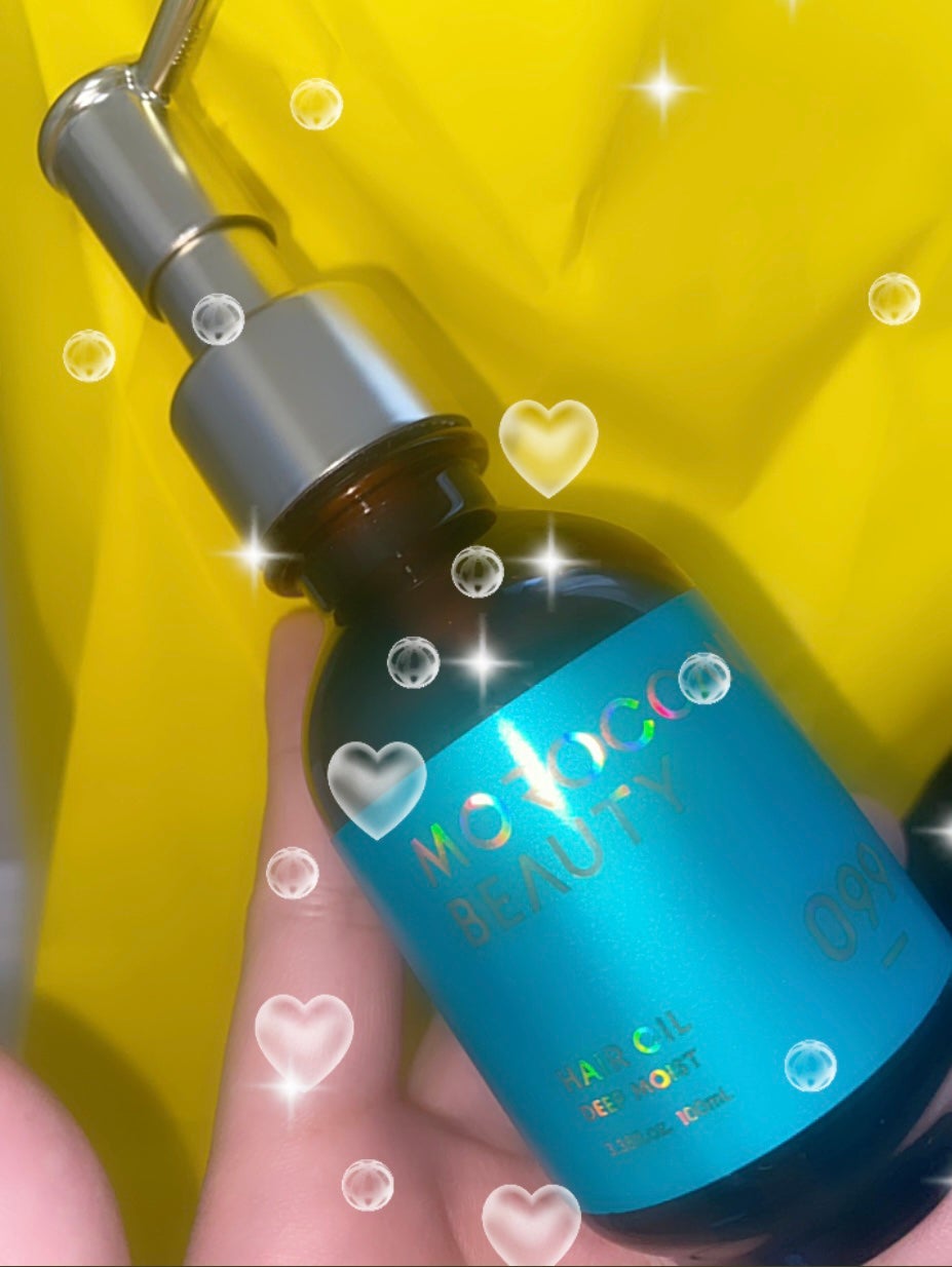 ディープモイスト ヘアオイル/モロッカンビューティ/ヘアオイルを使ったクチコミ(1枚目)