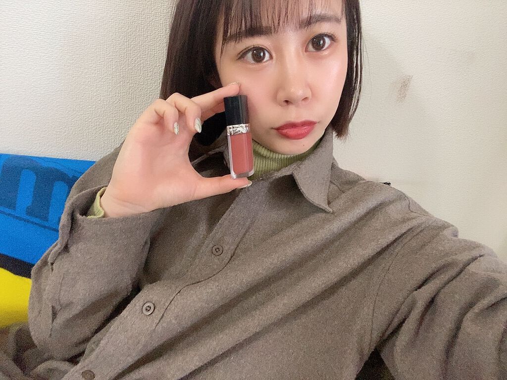 ルージュ ディオール フォーエヴァー リキッド/Dior/口紅を使ったクチコミ(2枚目)