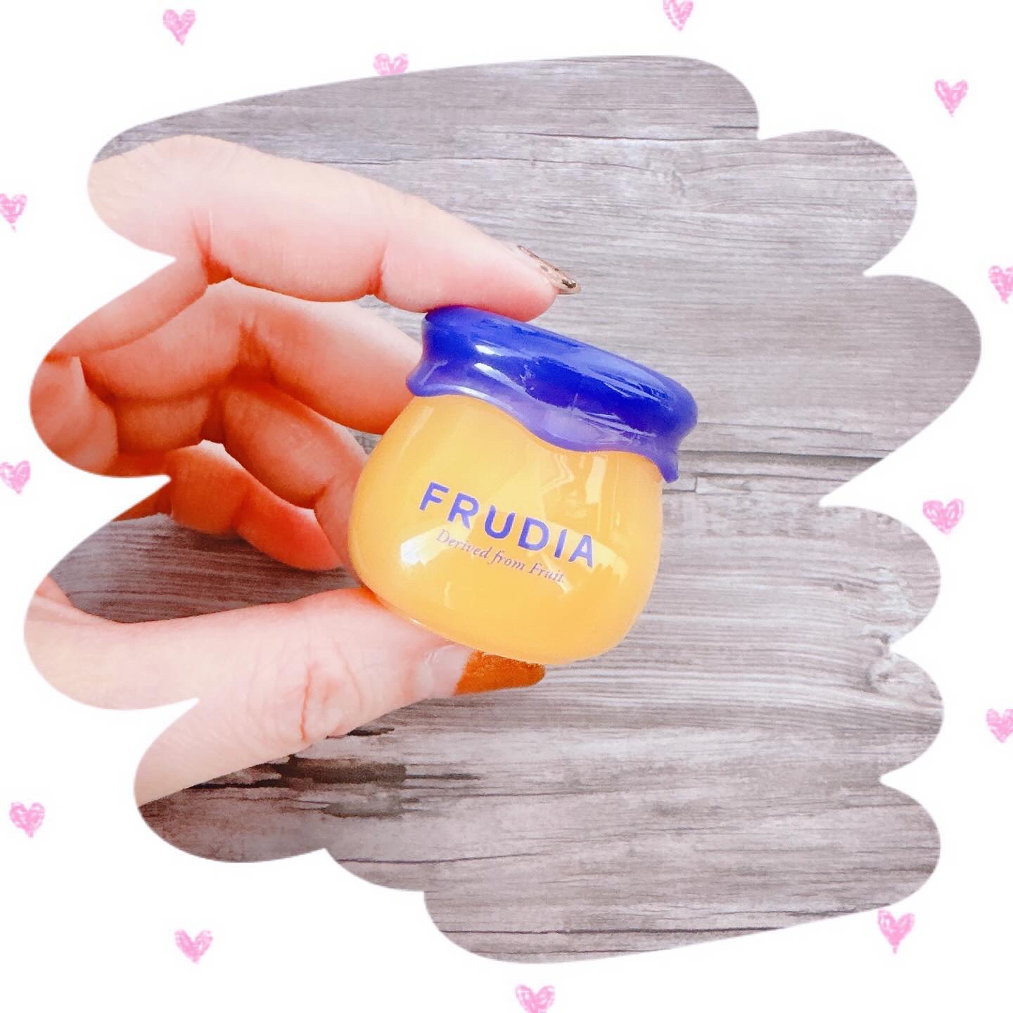 ブルーベリーハニーリップバーム/FRUDIA/リップバームを使ったクチコミ（1枚目）