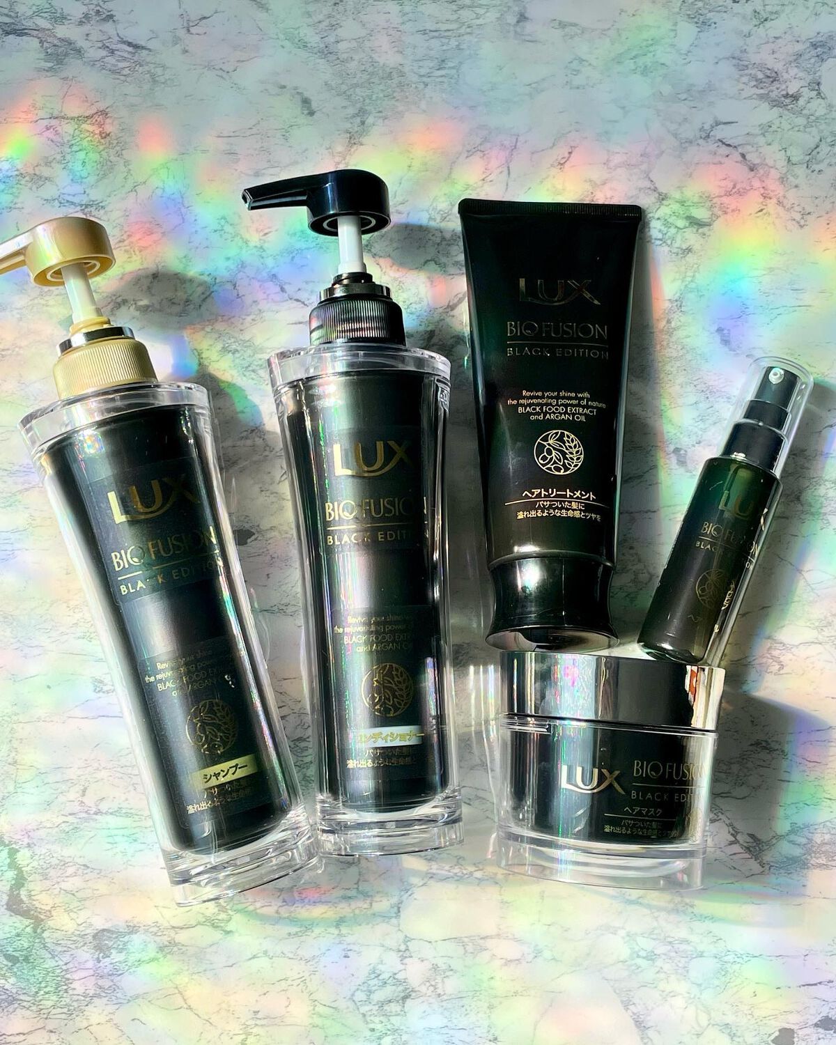 バイオフュージョン ブラックエディション/LUX/市販シャンプーを使ったクチコミ（1枚目）