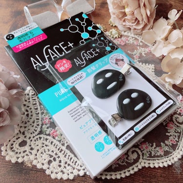 ALFACE+ ピュアブラック アクアモイスチャー シートマスクのクチコミ「(  このヘアクリップ、買わずにはいられなかった  )


☑︎ ALFACE+
ピュアブラッ.....」（1枚目）