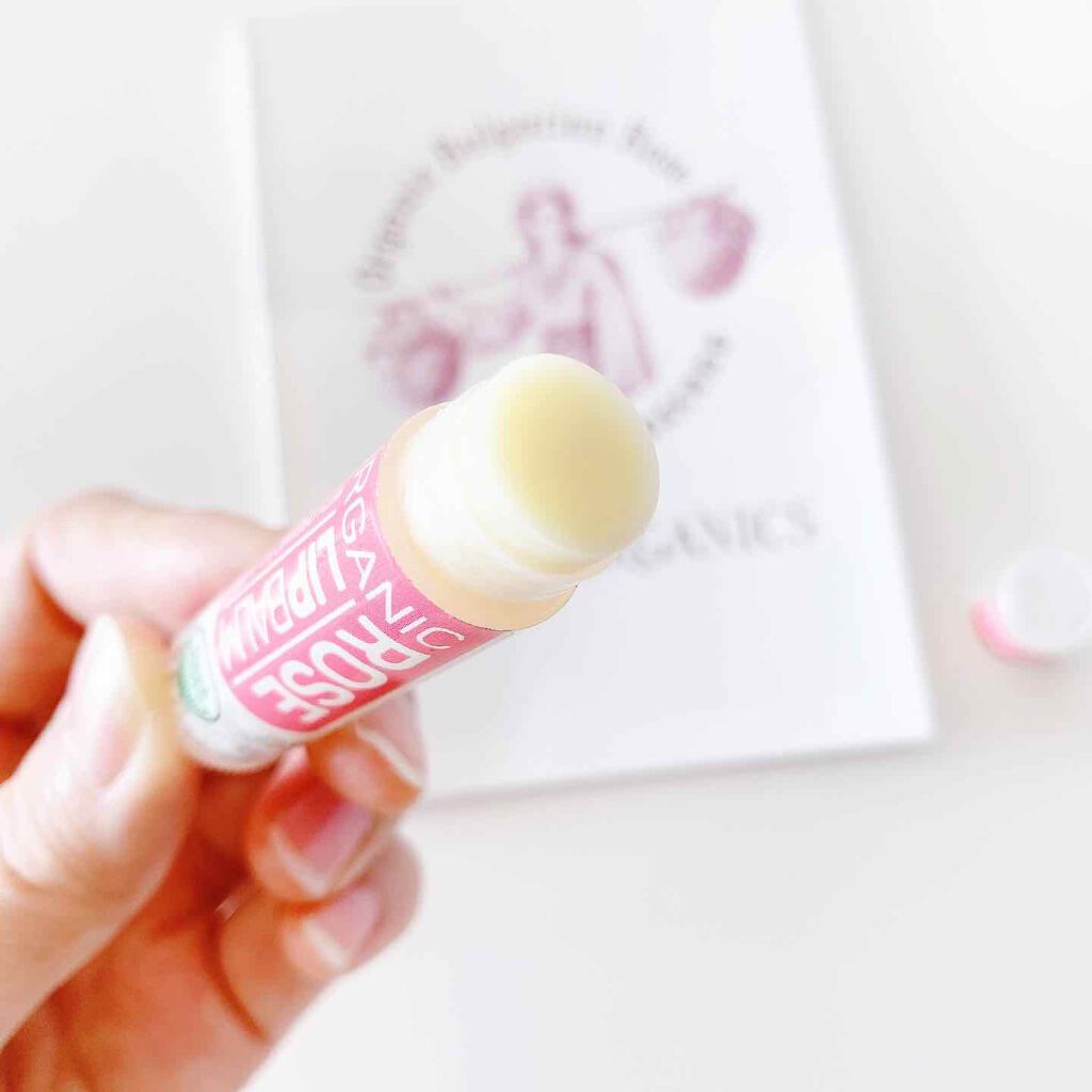 ローズリップバーム/アルテヤオーガニック/リップバームを使ったクチコミ（2枚目）