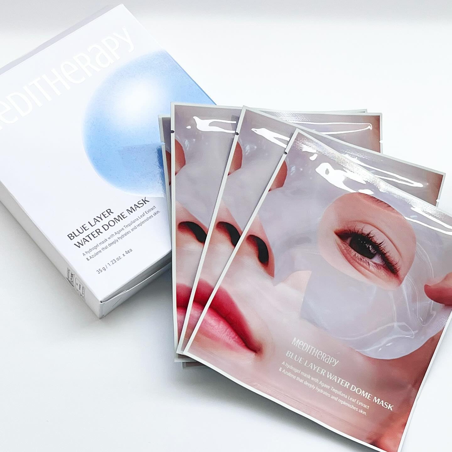 ブルーレイヤーウォータードームマスク/MEDITHERAPY/シートマスク・パックを使ったクチコミ（1枚目）