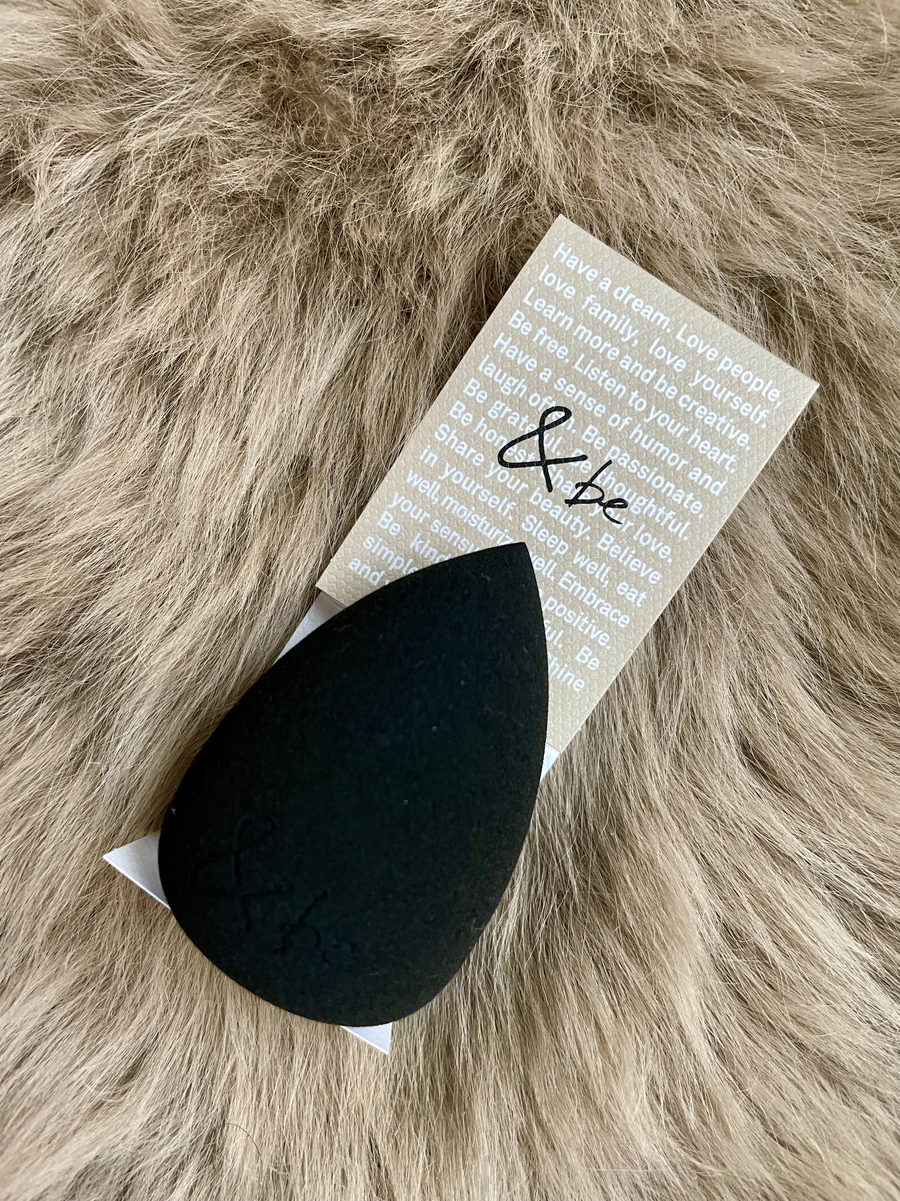 &be ブラックスポンジ/＆be/パフ・スポンジを使ったクチコミ（3枚目）