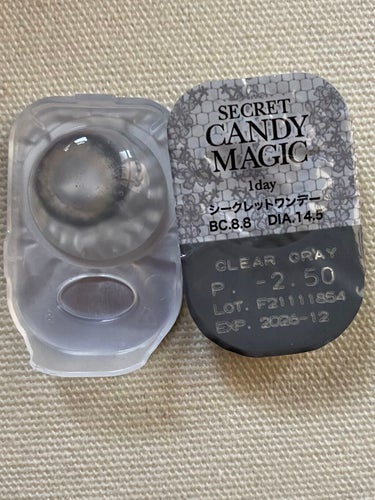 secretcandymagic 1day(シークレットキャンディーマジック）/secret candymagic/ワンデー（１DAY）カラコンを使ったクチコミ（1枚目）