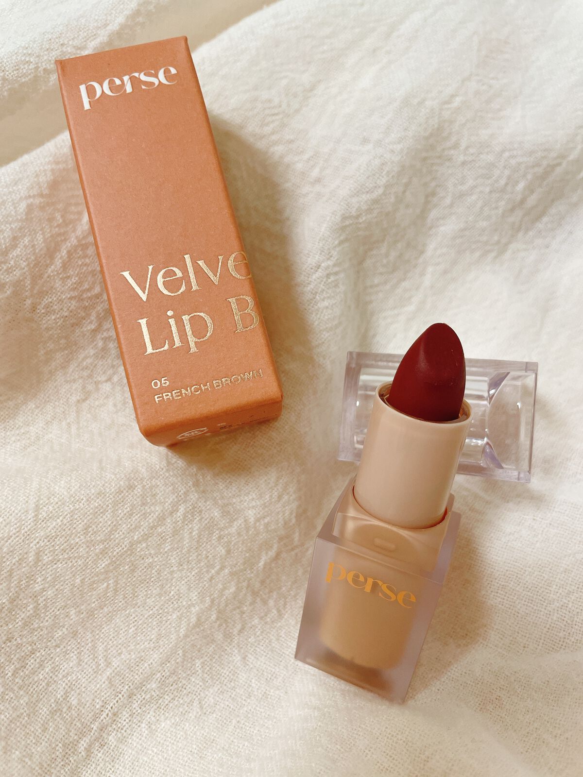 ベルベットフィックスリップバーム/perse/リップバームを使ったクチコミ（2枚目）