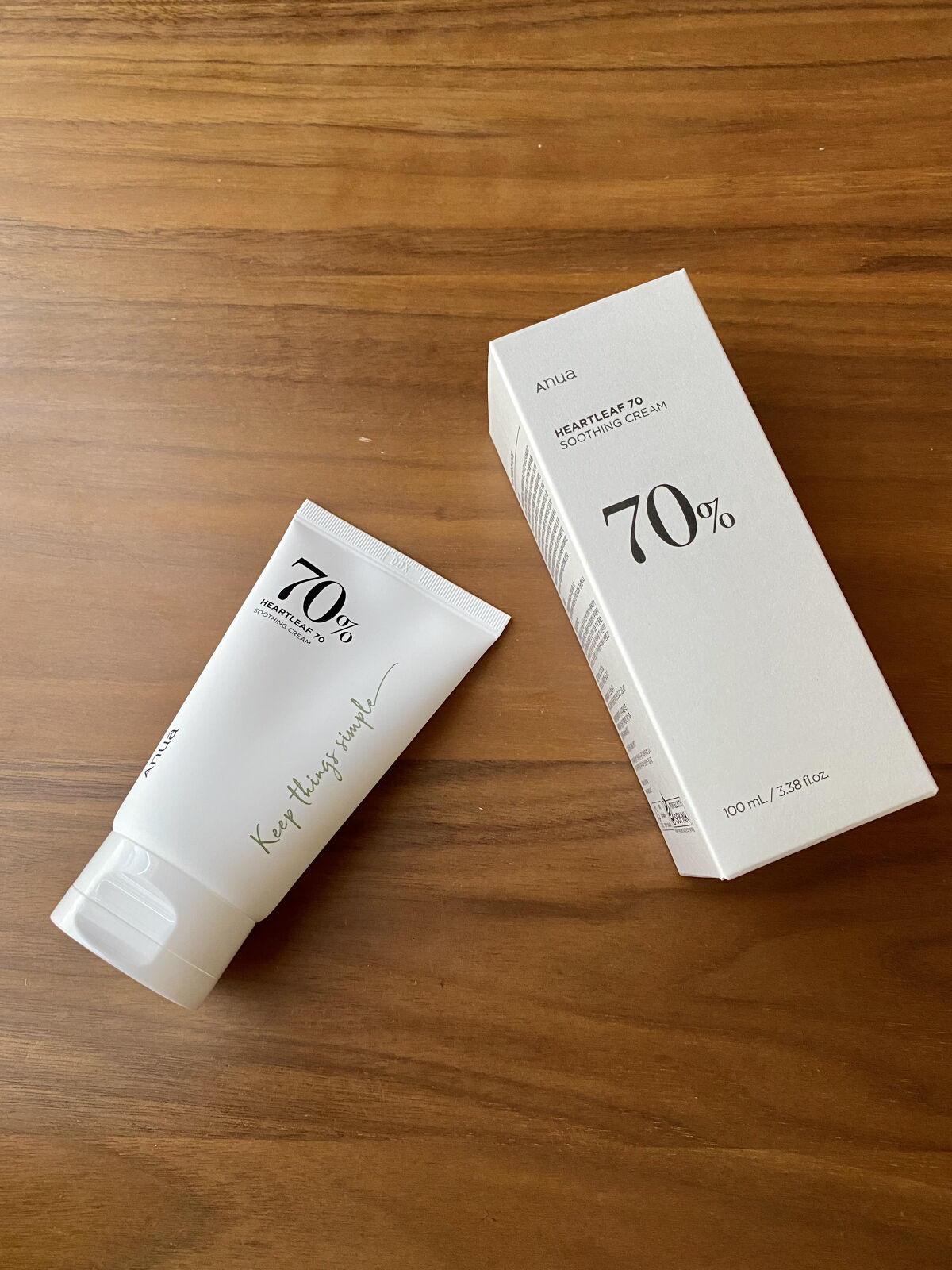 ドクダミ70%スージングクリーム/Anua/フェイスクリームを使ったクチコミ（1枚目）