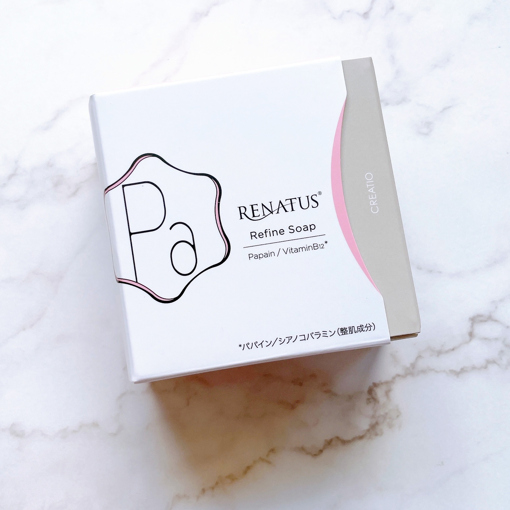 レナトス ソープRe/レナトス/洗顔石鹸を使ったクチコミ（2枚目）