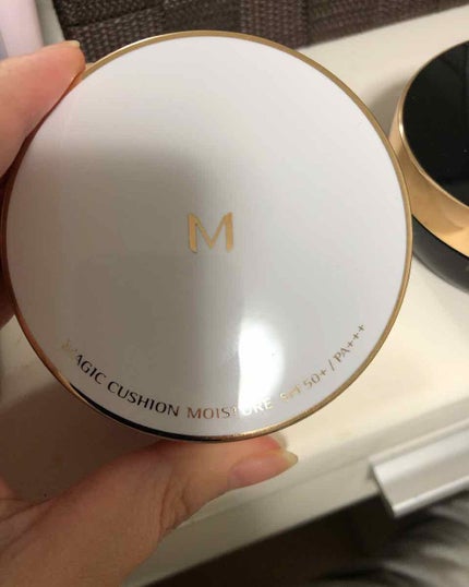 M クッション ファンデーション(モイスチャー)/MISSHA/クッションファンデーションを使ったクチコミ(1枚目)