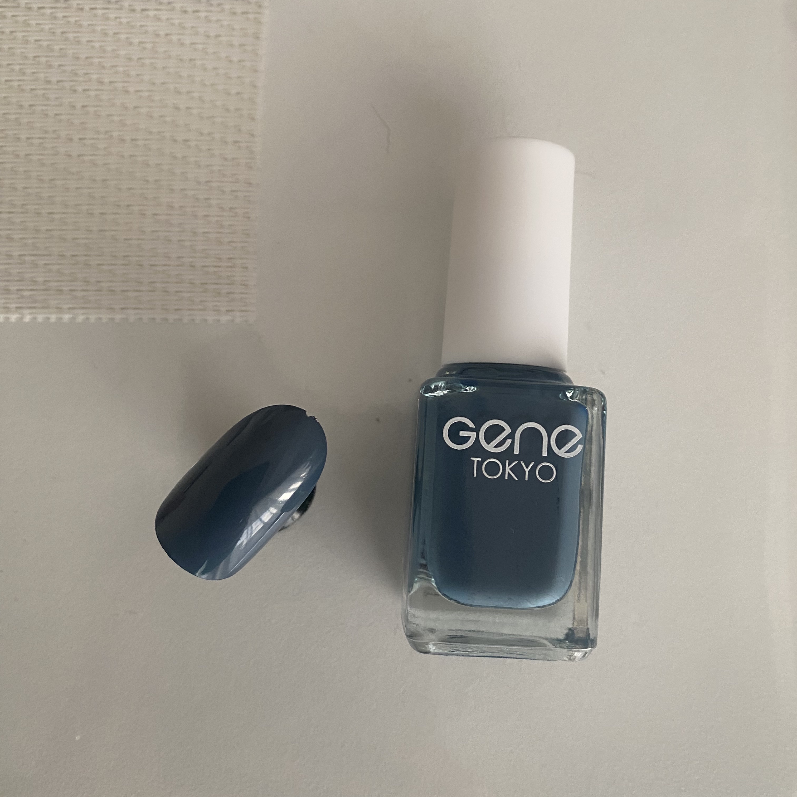 gene TOKYO ネイル デニムブルー/DAISO/マニキュアを使ったクチコミ（1枚目）