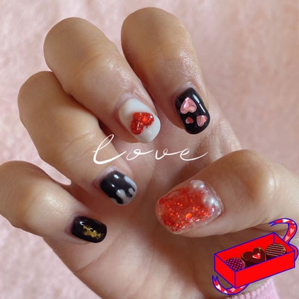 ジェルネイル(ライト対応)/セリア/ジェルネイルを使ったクチコミ(3枚目)