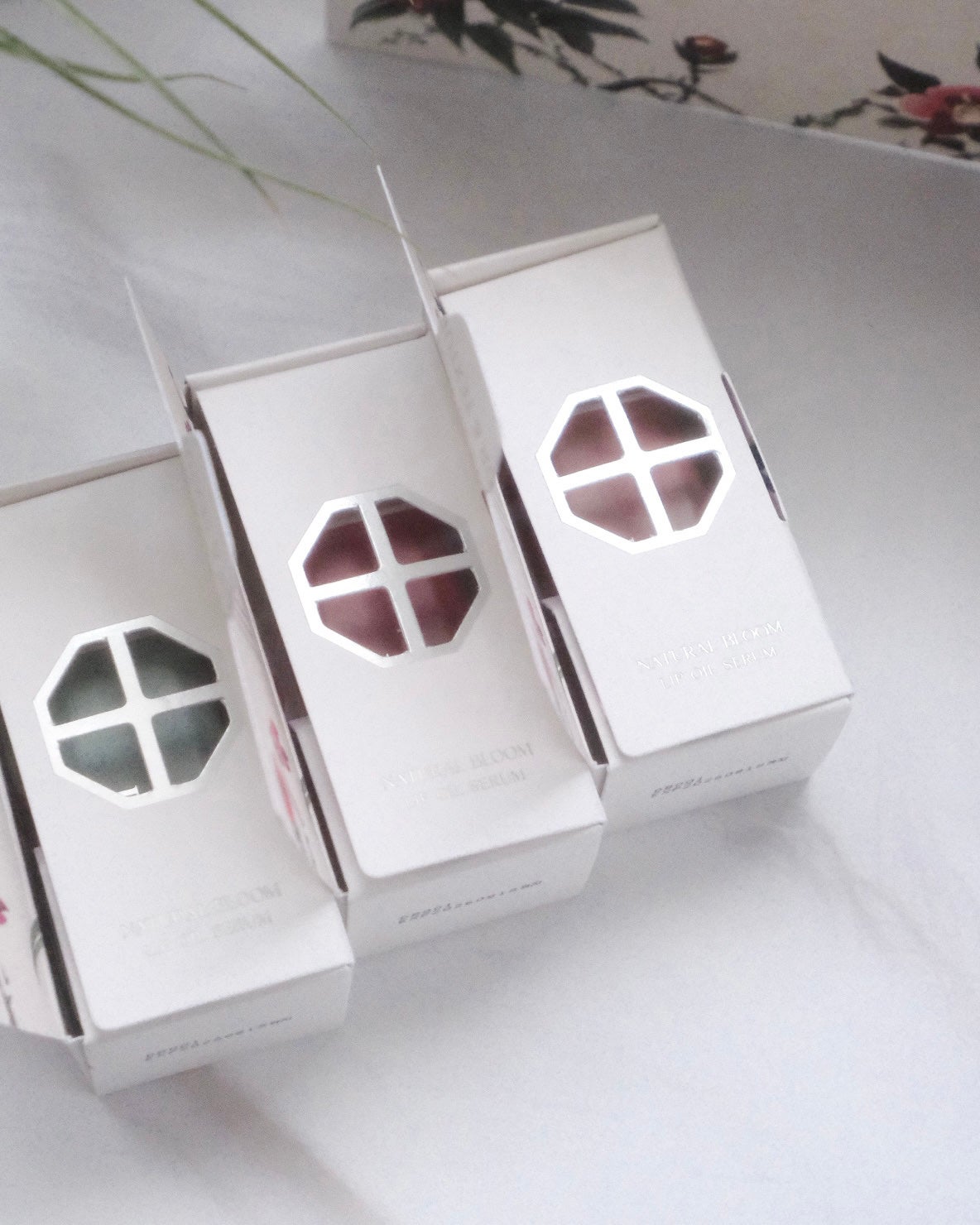 ナチュラルブルームリップオイルセラム 3色セット/PINATE/リップグロスを使ったクチコミ(5枚目)