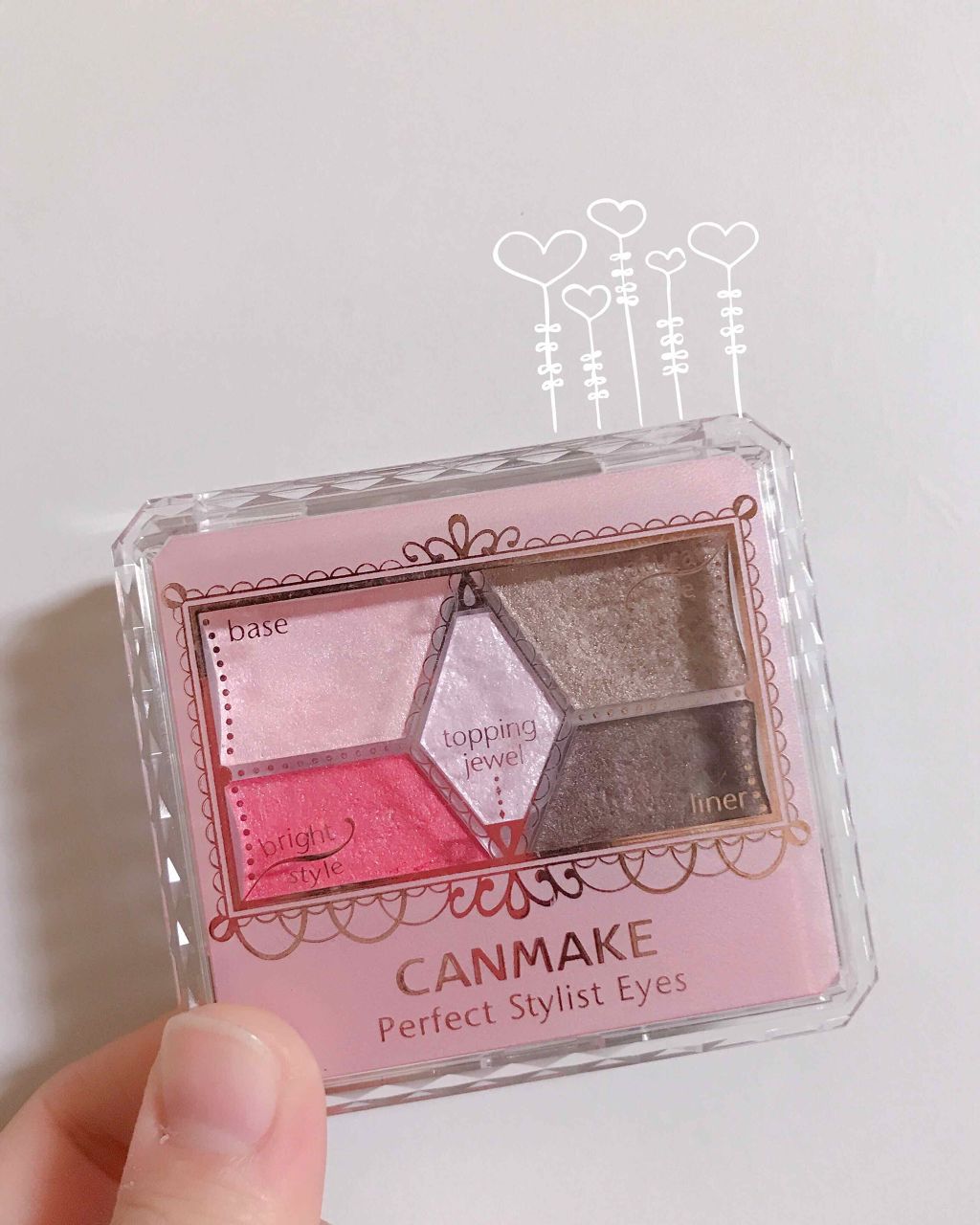 【旧品】パーフェクトスタイリストアイズ/キャンメイク/アイシャドウパレットを使ったクチコミ(1枚目)