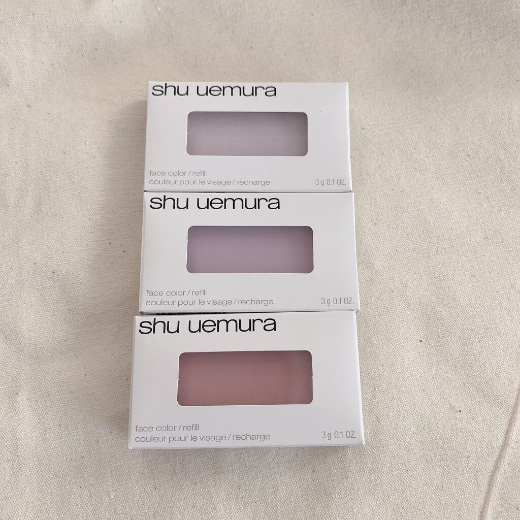 グローオン (レフィル) M ソフト ピンク 325/shu uemura/パウダーチークを使ったクチコミ（1枚目）