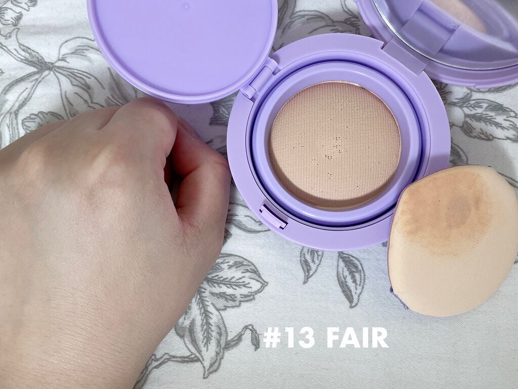 フェイスカバーフィット3Dクッション/IBIM/クッションファンデーションを使ったクチコミ(2枚目)
