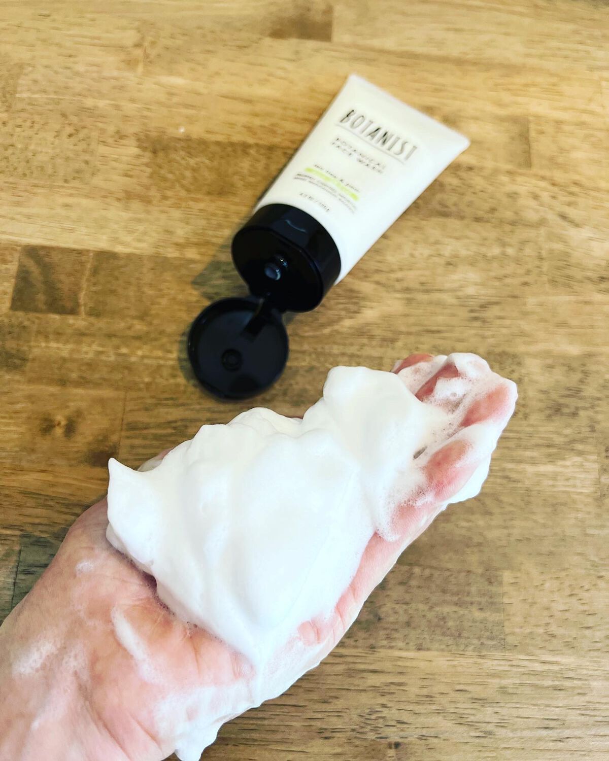 ボタニカルフェイスウォッシュ バランスケア/BOTANIST/洗顔フォームを使ったクチコミ(4枚目)