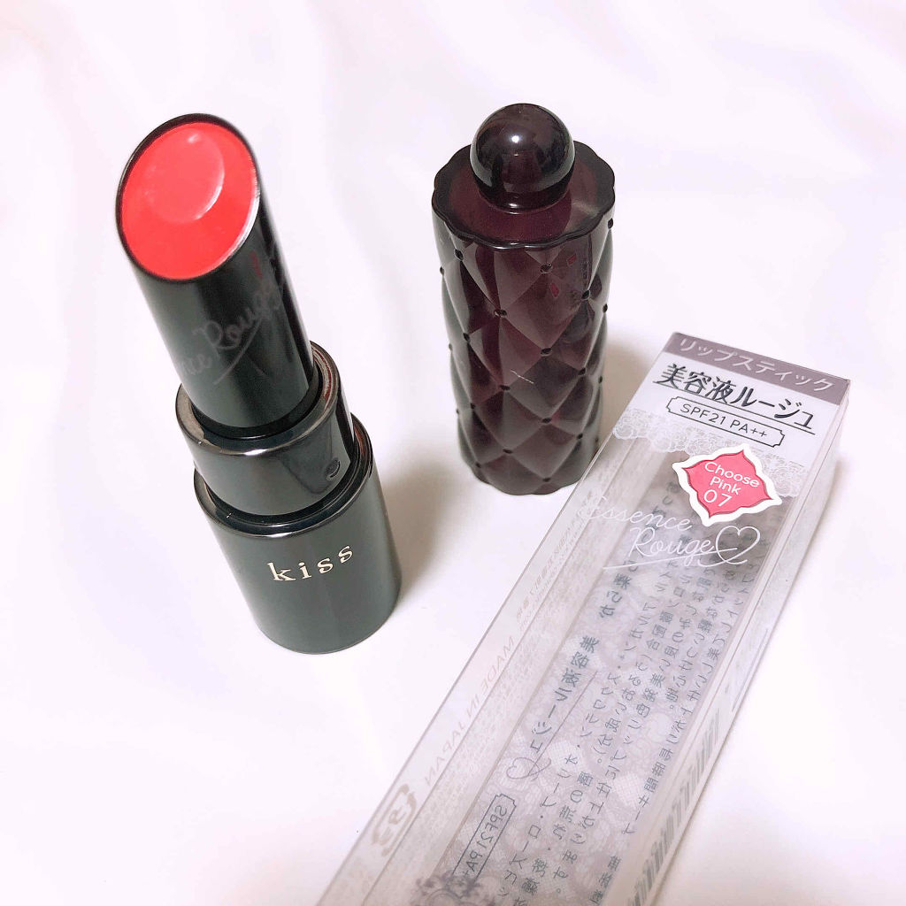 エッセンスルージュ/KiSS/口紅を使ったクチコミ（1枚目）